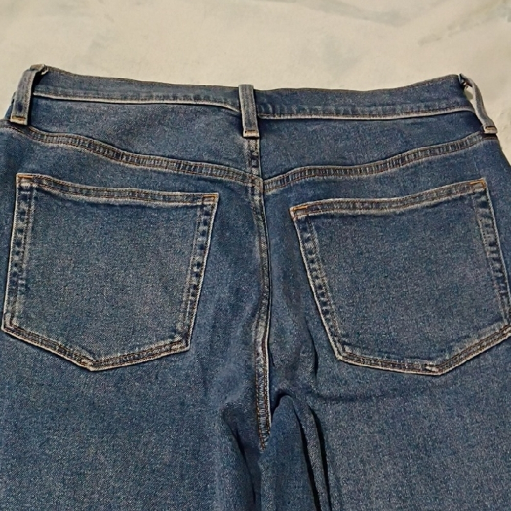 J. Crew Women's Straight Leg Blue Jeans - Picture 7 of 8